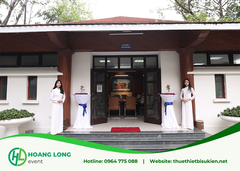 thiết bị tổ chức lễ khai giảng 